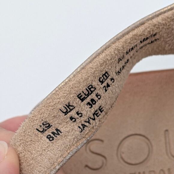 Rebecca Allen The All Weather Chelsea Ankle Boots Women's Cream Size US8M EU38.5 - Picture 7 of 13